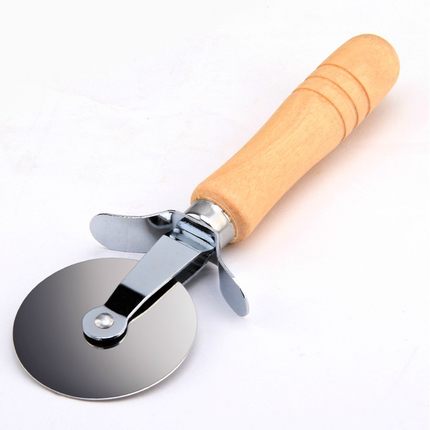 Stainless Steel Pizza Single Wheel Cut Tools Diameter 6.5CM Household Pizza Knife Cake Tools Wheel Use For Waffle Cookies