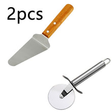 Load image into Gallery viewer, Stainless Steel Pizza Single Wheel Cut Tools Diameter 6.5CM Household Pizza Knife Cake Tools Wheel Use For Waffle Cookies
