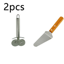 Load image into Gallery viewer, Stainless Steel Pizza Single Wheel Cut Tools Diameter 6.5CM Household Pizza Knife Cake Tools Wheel Use For Waffle Cookies
