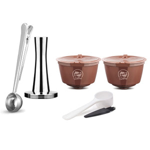 Crema Version 3rd Generation For Dolce Gusto Coffee Capsule Filters Cup Refillable Reusable Coffee Dripper Tea Baskets