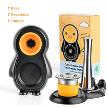 Load image into Gallery viewer, ICafilasSVIP Link Capsule For Nespresso Reutilisable Inox Refillable Capsule Crema Espress Reusable Refillable For Nespresso
